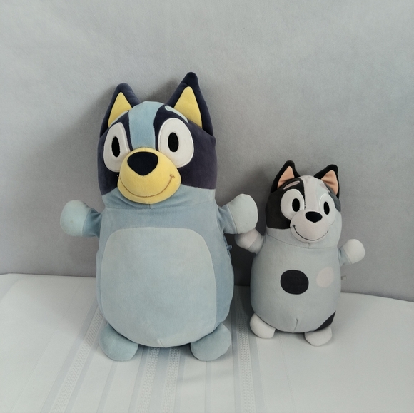 Bluey And Muffin Hug Mees Original Squishmallows Set - Picture 1 of 12